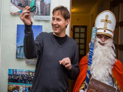 Jak turysta z Litwy Algirdas Dambrava gościł w Grodnie w wigilię Bożego Narodzenia