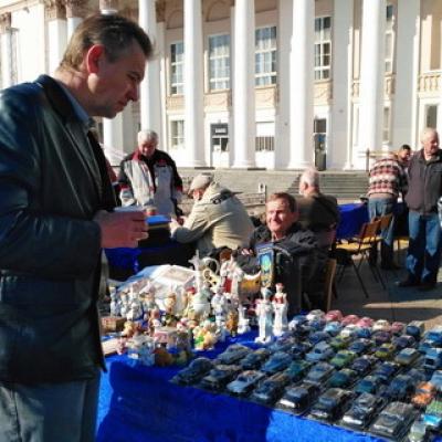 Exhibitions of collection material and antiques "Garadzensky Scarabei"