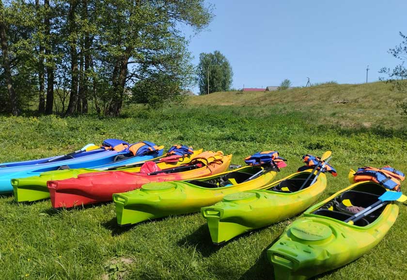 Baidarių ir SUP bordų nuoma