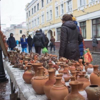 Wystawy-jarmarki mistrzów twórczości ludowej &quot;Garadzienskі kalaryt&quot;