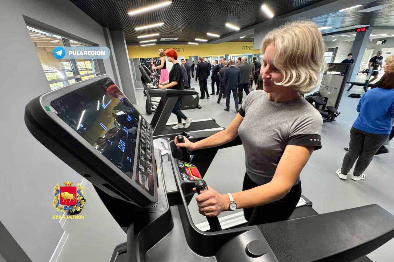 Тренажерный зал в ФОК "Щара"