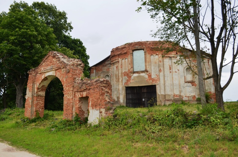 Fragments of the former Church, 1792.