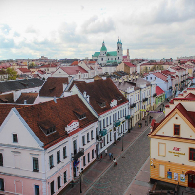 Events on Sovietskaya street on Saturdays and Sundays August 2017