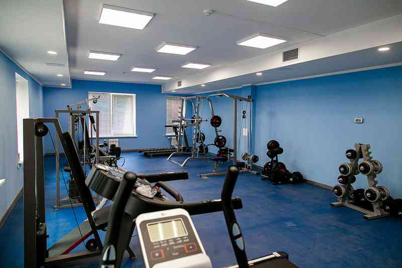 Gym in the sports and recreation complex &quot;Yunost&quot;