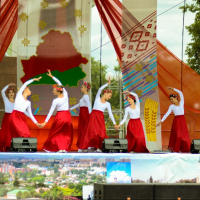 Holiday dedicated to the Independence Day of the Republic of Belarus