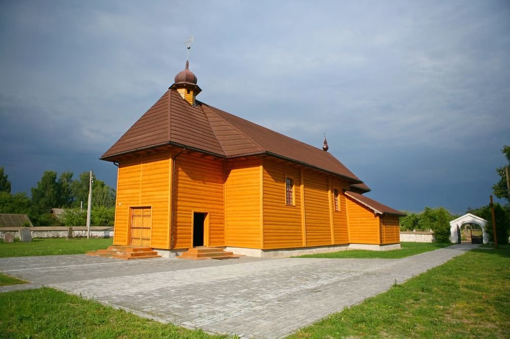 Костел Посещения Матери Божией Трокельской в аг.Трокели 