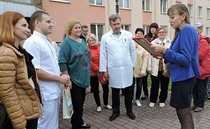 35-тысячным безвизовым туристом в Гродно стала медсестра Доната Рименя из литовского Укмерге