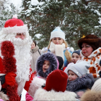 Performance at the estate of Grandfather Zimnik and Baba Zavirukha