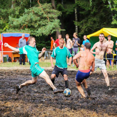 12 sierpnia 2017 Otwarte Mistrzostwa futbolu na bagnach rejonu grodzieńskiego