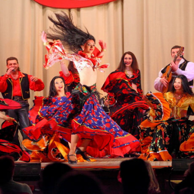 Program muzyczny w ramach projektu  «Wydarzenia dnia wolnego» «Romans cygański ściska w piersi»
