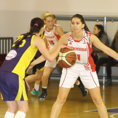 Баскетбол.  Чемпионат Республики Беларусь. Высшая лига. Женщины. Плей-офф. Полуфинал. 3-я игра. Олимпия (Гродно) &ndash; Цмоки-Минск