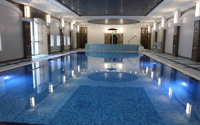 Pool of the sanatorium 