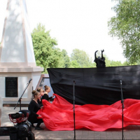 Requiem rally in memory of the victims of fascism d. Shaulichi "Shavulichy - our byazmezhny smutak" 