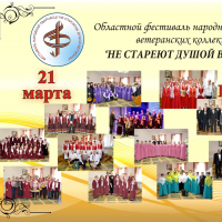 Regional festival of folk art of veteran groups "Veterans do not grow old in souls"