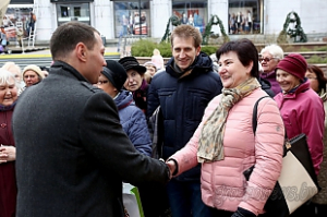 Жительница Вильнюса стала десятитысячным безвизовым туристом, посетившим Гродно