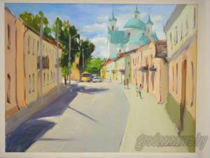 Four states of the Kalozha church, fabulous Grodno and a great deal of strawberry.  We are going to a new exhibition