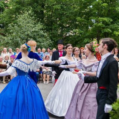 Letni concert-bal  u  Elizy Ożeszkowej