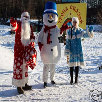Teatro &scaron;ou "Žiemos žaidimai Augustavo kanale" "Kalėdų Senelio dvare"