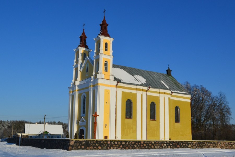 Костел Вознесения Святого Креста в д. Быстрица