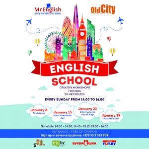 Creative workshops for kids by mr. English