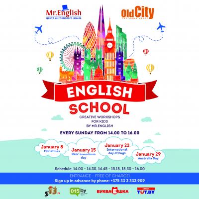 Creative workshops for kids by mr. English
