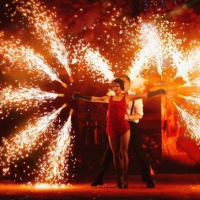 Фаер-фестиваль &ldquo;Феникс&rdquo; в Лидском замке