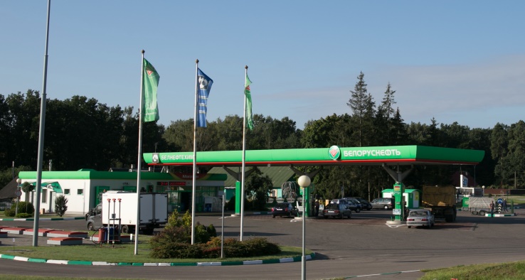МАЗС № 23 РУП &quot;Белоруснефть&quot;с магазином и кафетерием